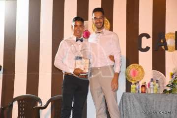 Daniel Castellano da el pistoletazo de salida a las fiestas de El Caracol (Foto Antonio Alí)